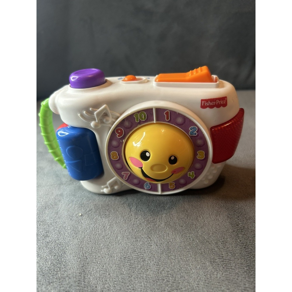 Fisher Price Laugh & Learn Camera 2009 Baby Toddler Musical Toy Lights Sounds